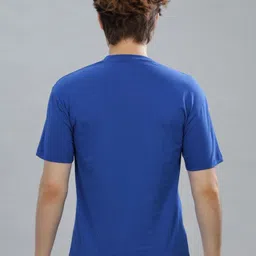 FALTU.CO Men Printed Drop-Shoulder Sleeves Pure Cotton T-shirt image 4