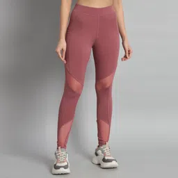 valley Self Design Women Pink Tights image 3