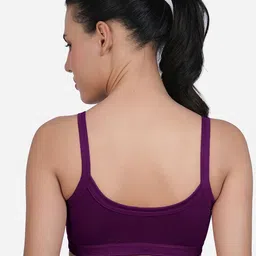 SHYAM SONS FLAIR Pack Of 2 Full Coverage Non Padded Workout Bra image 3