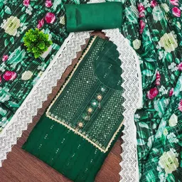 VARNI FABRICS Embroidered Unstitched Dress Material-picture-34