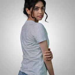 Tedhi Medhi Family Women Graphic Printed Round Neck Cotton Slim Fit T-shirt image 4