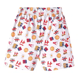 Honeyhap Boys Pack Of 2 Printed Pure Cotton Boxers image 2