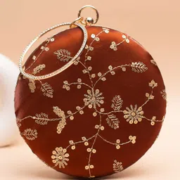 ARTKLIM Embroidered Box Clutch-picture-13