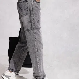 WROGN Men Anti Fit Non Stretchable Jeans-picture-27