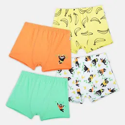 You Got Plan B Boys Pack Of 4 Printed Pure Cotton Boxers
BB-MonkeyTime: 2-4 image 3