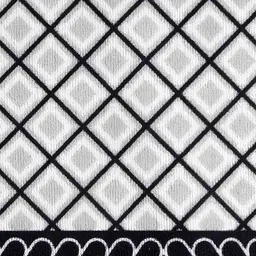 Sapana Carpet-Mats White & Grey Textured AntiSkid Floor Runner image 4