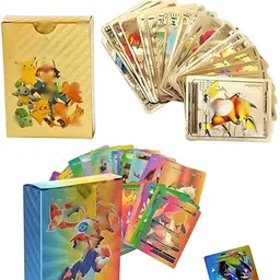 Series CardsRare Golden Cards and Common-Rare Mystery Car Kids(gold & rainbow10)-image-78