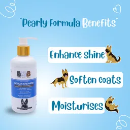 bwb black white brown BWB GERMAN SHEPHERD SHAMPOO 300ML Anti-fungal, Conditioning, Flea and Tick, Allergy Relief - Dog Shampoo image 4