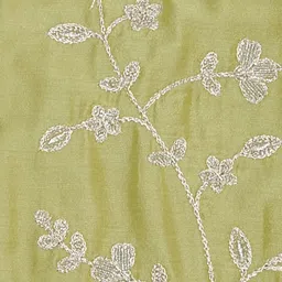 AKKRITI BY PANTALOONS Girls Floral Embroidered Thread Work Kurti With Palazzos & Dupatta image 2