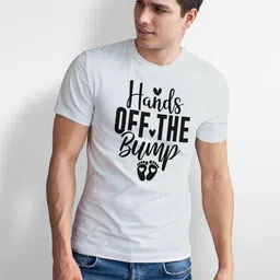 Seekbuylove Men Typography Printed Bio Finish T-shirt image 5