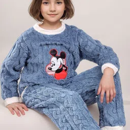 Lugo Unisex Kids Printed Night suit image 2