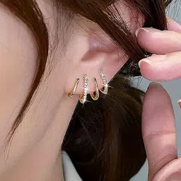 TheVineGirl Geometric Studs Earrings image 3