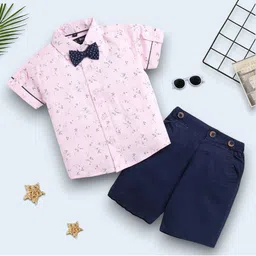 WINSWORLD ENTERPRISE Boys Printed Short Sleeves Shirt With Shorts-picture-11