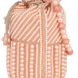 falcon bag Girls Beige Potli image 2