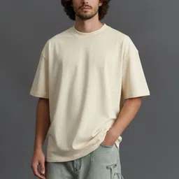 Besick Men Drop-Shoulder Sleeves T-shirt-picture-29