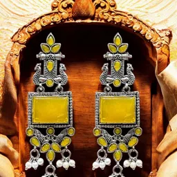 Anouk Geometric Drop Earrings image 2