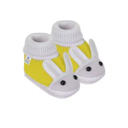 NESKA MODA Kids Rabbit Face Slip On Cotton Booties-picture-11