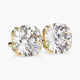 VALANOVA 925 Sterling Silver Lab Grown Diamond Studs-0.91g image 5