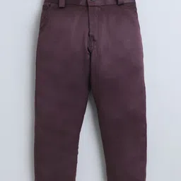 FOURFOLDS Boys Brocade Sherwani With Trouser Set image 2