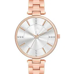 CSAMON Women Embellished Dial & Straps Bracelet Style Watch C38 Rg White D_F-picture-10