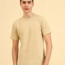 UNIQSOME Men Floral Pure Cotton Applique T-shirt-picture-34