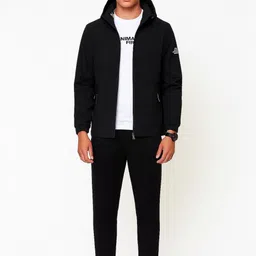 TAZO Men Hooded Solid Lightweight Sporty Jacket image 2