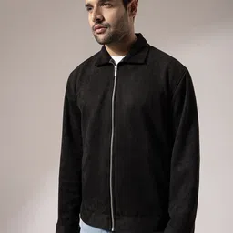 PERCH Men Suede Tailored Jacket image 4