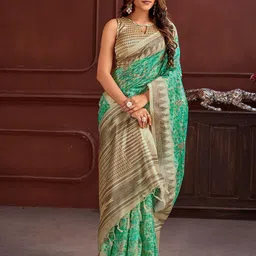 Mitera Silk Cotton Sungudi Saree image 3