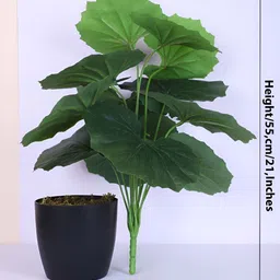 ARICK DECOR Green 1 Pieces Artificial Plant With Pot image 3