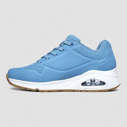 Skechers UNO - STAND ON AIR Casual Canvas Shoes for Womens, Slate- 73690-SLT Sneakers For Women image 3