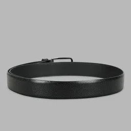 van heusen Men Black Genuine Leather Belt image 3