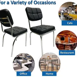 school furniture Leatherette Office Visitor Chair image 3