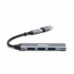 ADNet 4 Port USB Hub with USB 3.1 (Tpe-c) & USB 3.0 Combo Plug 3.1 USB Hub with Type-c USB Hub-picture-24