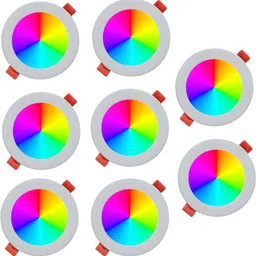 mnlight 9 watt down Light 3-1 Mini Indora Light pack of 8 ( multi color) Ceiling Light Ceiling Lamp-picture-16
