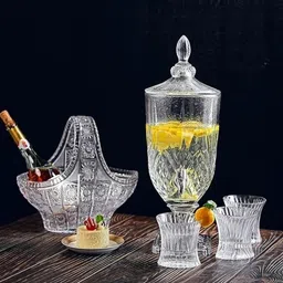 zenity 1.8 L Glass Table Top Manual Water Dispenser-picture-21