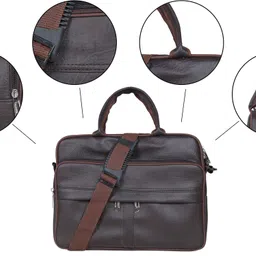 ruzee Men & Women Black Messenger Bag image 3