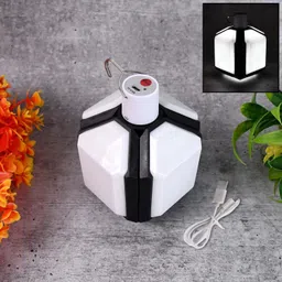 oblivion USB Rechargeable LED Camping Light with Foldable Design & Hanging Hook | 3 hrs Bulb Emergency Light image 3