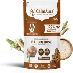 calmaura Isabgol Husk Powder | Digestive Fiber & Constipation Relief image 1