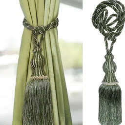kuber industries Green, Beige Tassels-picture-20