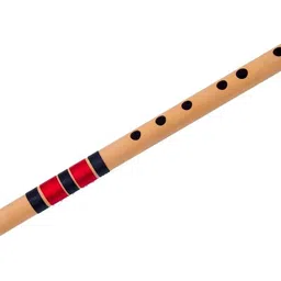 shiv'z muzic Flute, D Sharp medium, PREMIUM Bansuri, 16 inches (FREE Written Manual & Bag) Bamboo Flute-picture-34