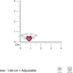 giva 925 Silver Stay With Me Ring|Lifetime Plating|6 Month Warranty Sterling Silver Zircon Rhodium Plated Ring image 4
