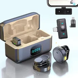 acesquare Wireless Mic with Noise Reduction for Video Recording for Type C Mobile, iPhone Microphone-picture-47