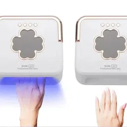 nyvaan 2 in 1 Professional UV Led Nail Lamp light For Nails 228W Nail Polish Dryer image 3