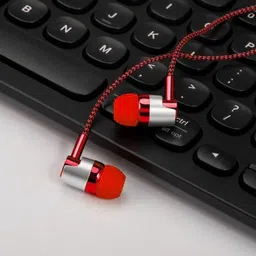 gb technologies premium quality earphone Wired Headset image 2