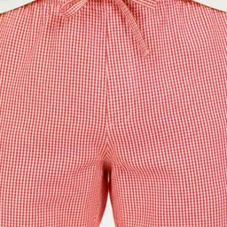 glitchez Men Straight Fit Red Polyester Trousers image 4