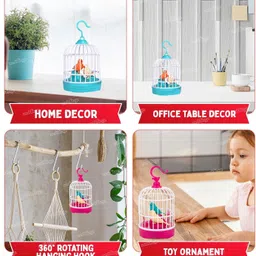 bafli Rechargeable Talking Bird Toy with Sound, Light & Motion image 3