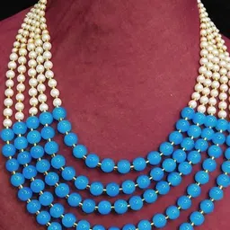 Grace Collections Women Multi Layer Pearls Necklace-image-72