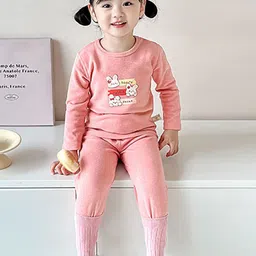 StyleCast x Revolte Girls Printed T-shirt with Pyjamas-picture-0