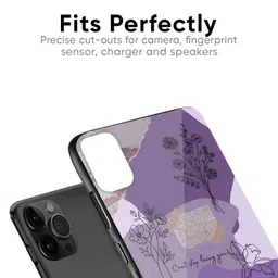 QRIOH Floral Printed iPhone 12 Back Case Mobile Accessories image 3