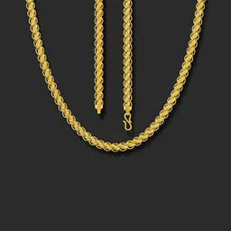 Mameraa Men Gold-Plated Chain image 5